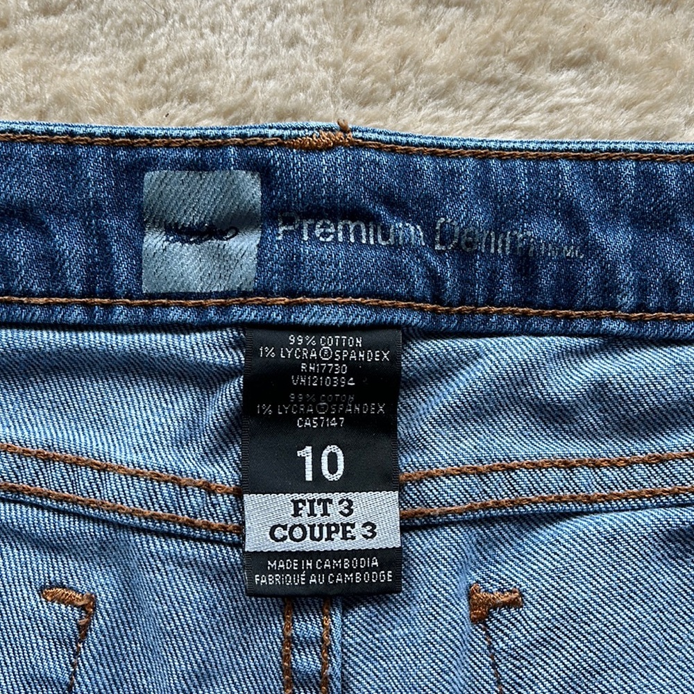 Womens denim shorts